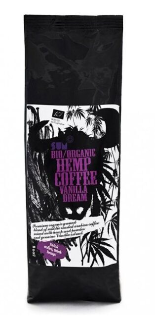 SUM Hemp Coffee BIO Vanilla Dream – luomu hamppukahvi vaniljalla, 500 g