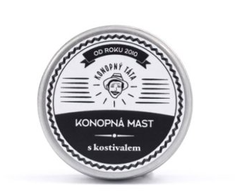 Konopný Táta Travel Hemp ointment with comfrey, 17 mg CBD, 15 ml