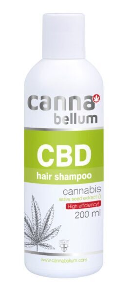 Cannabellum CBD plaukų šampūnas, 200 ml