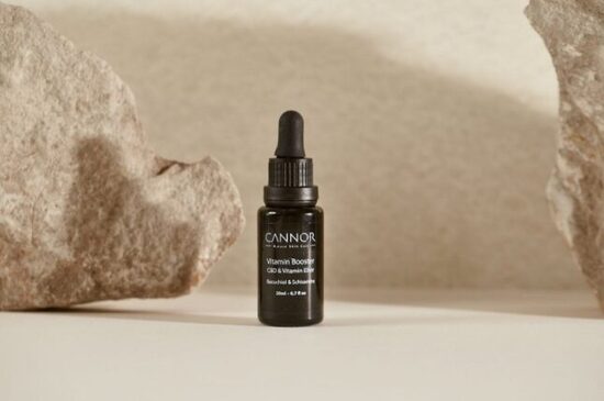 Cannor Vitamin Elixir sausas ādas eļļa ar bakuhiolu un CBD, 20 ml