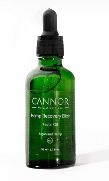 Cannor brīnumains atjaunojošs ādas eļļas eliksīrs ar CBD, 50 ml