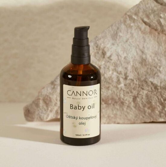 Cannor bērnu vannas eļļa, 100 ml