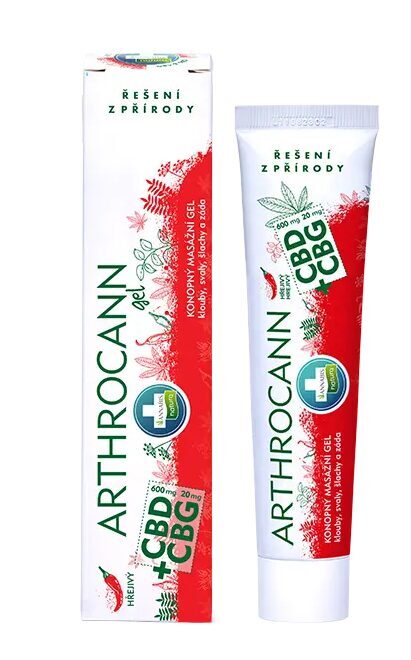 Annabis Activecann wärmendes Gel mit CBD und CBG, 75 ml