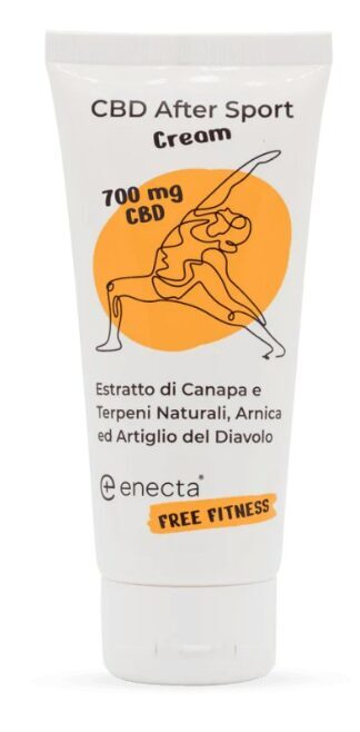Enecta CBD After Sport Cream, 700 mg CBD, 100 ml