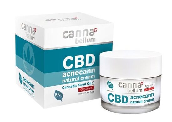 Cannabellum CBD Acnecann natural cream, 50 ml