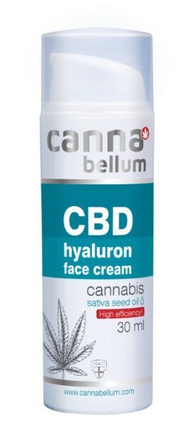 Cannabellum CBD hüaluroonhappega näokreem, 30 ml
