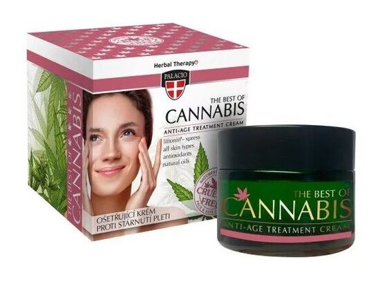 Palacio Cannabis anti-age näokreem, 50 ml