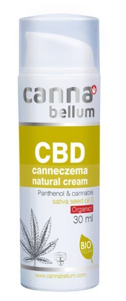 Cannabellum CBD Canneczema looduslik kreem, 30 ml