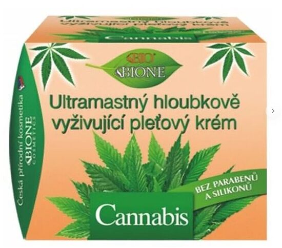 Bione eriti rasvane sügavalt toitev kanepi näokreem, 51 ml