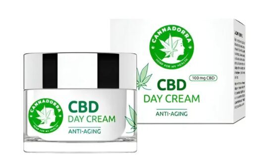 Cannadorra CBD-Tagescreme, 100 mg CBD, 50 ml