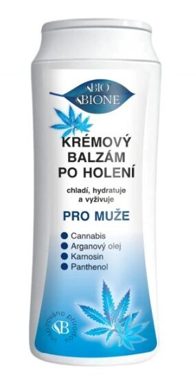 Bione Cannabis BIO Herrencreme nach der Rasur, 200 ml