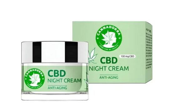 Cannadorra CBD-Nachtcreme, 100 mg CBD, 50 ml