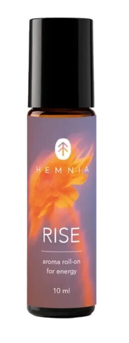 Hemnia RISE aromaterapinis rutulinis aliejus energijai, 10 ml