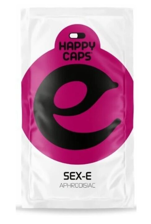 Happy Caps Sex E afrodiziakinės kapsulės, 4 g