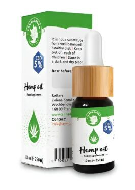 Cannadorra CBD-Öl 5 % – THC-freies Breitspektrum-Öl, 475 mg CBD, 10 ml