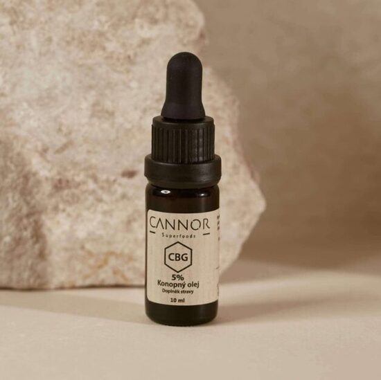 Cannor CBG-Hanföl 5 % – 500 mg Cannabigerol, 10 ml