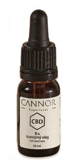 Cannor Vollspektrum-CBD-Hanföl 5 % – 500 mg CBD, 10 ml