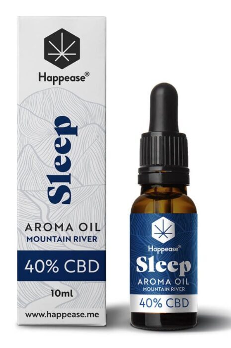 Happease Sleep CBD-Öl Mountain River 40 % – 4000 mg, 10 ml