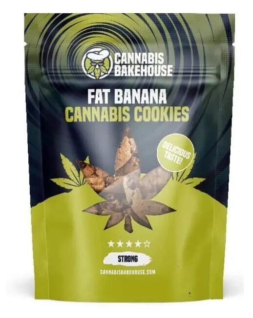 Cannabis Bakehouse Fat Banana Cannabis-Kekse – 115 g