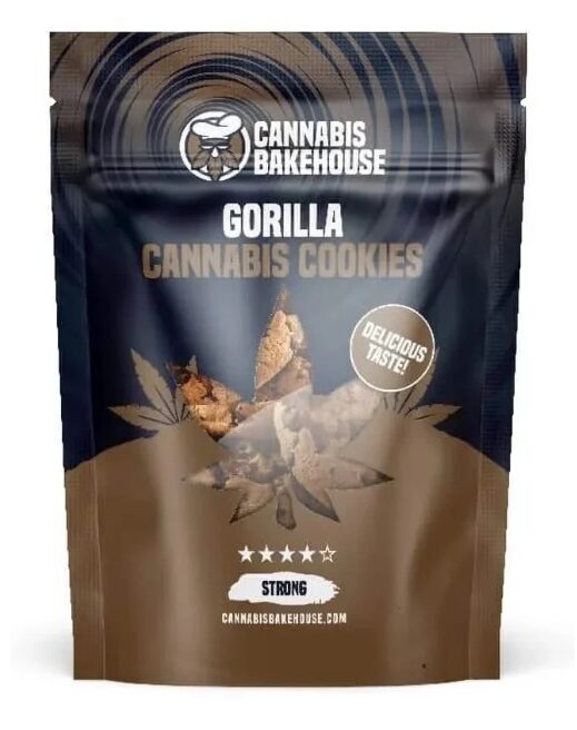 Cannabis Bakehouse Gorilla Cannabis-Kekse – 115 g