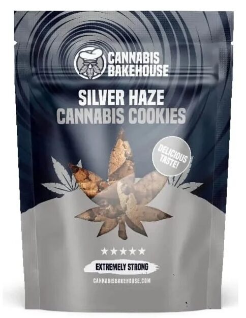 Cannabis Bakehouse Silver Haze Cannabis-Kekse, 115 g