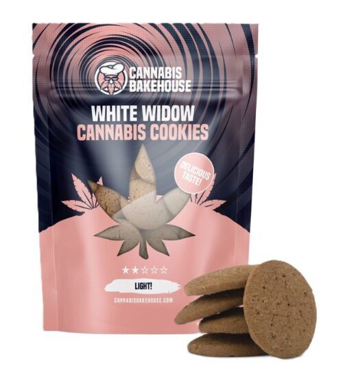 Cannabis Bakehouse White Widow Cannabis-Kekse, 100 g