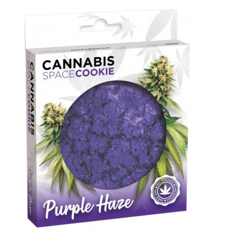 Multitrance Cannabis Purple Haze Space Cookies – Karton (24 × 100 g), 2400 g