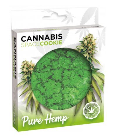 Multitrance Cannabis Pure Hemp Space Cookies – Karton (24 × 100 g), 2400 g