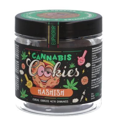Euphoria Cannabis Cookies Hashish, 120 g
