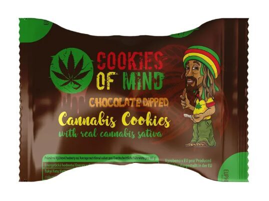 Euphoria Cannabis Cookies of Mind Chocolate, 59 g