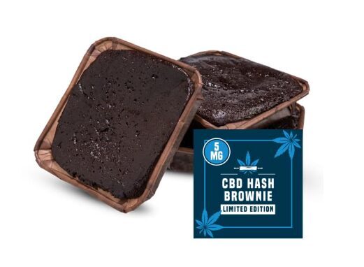 Cannabis Bakehouse CBD-hašiši šokolaadibrownie'd, 15 mg CBD × 10 tk, 700 g