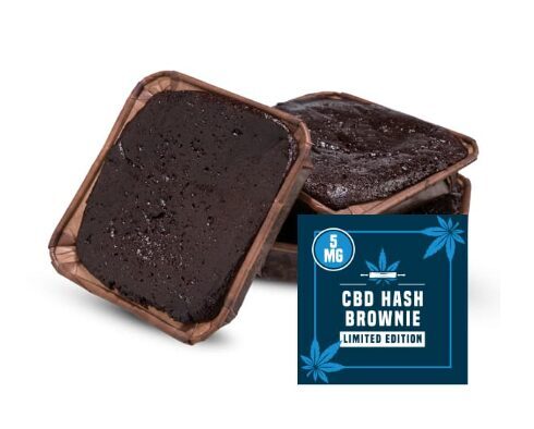 Cannabis Bakehouse CBD hašiši-šokolaadibraunid, 10 mg CBD, 10 tk, 700 g