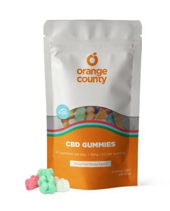 Orange County CBD Gummibärchen – 400 mg CBD, 25 Stück, 125 g