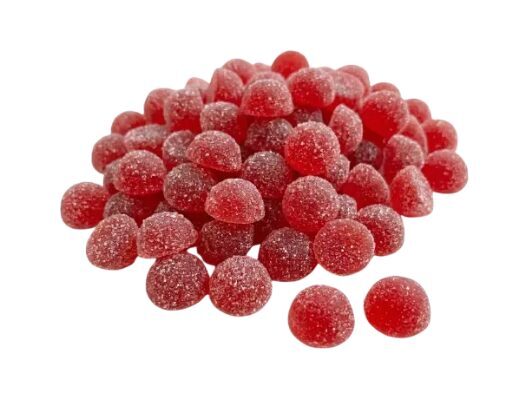 CBD Gummies – Strawberry Flavour Gummy Bears, 5 mg/pc, 1000 pcs (approx. 2.2 kg)