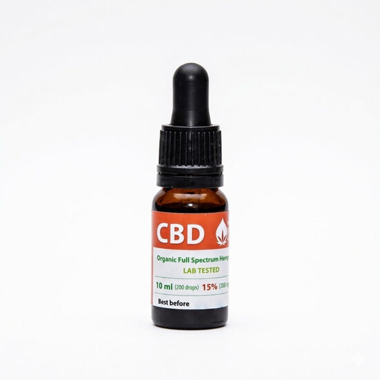 15% Täisspektriga CBD õli CannaMama, THC < 0,2%
