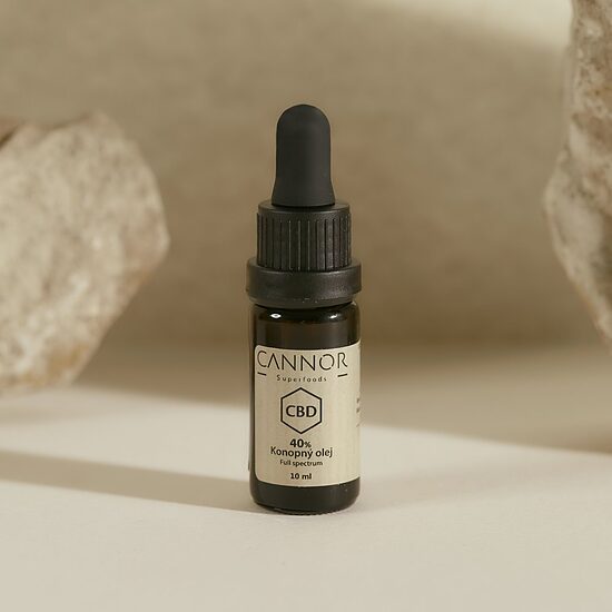 Cannor täisspektriga CBD kanepiõli 40 %, 4000 mg CBD, 10 ml