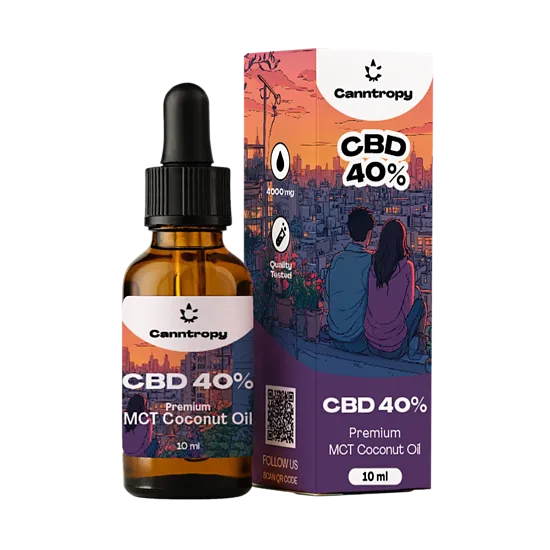 Canntropy CBD kanepiõli 40 %, 4000 mg CBD, 10 ml