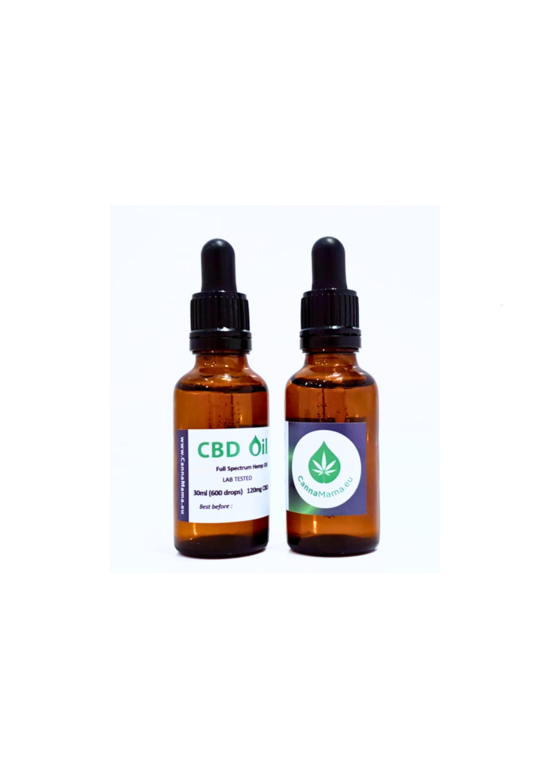 CannaMama Full Spectrum CBD Oil 0.4% (120 mg), 30 ml