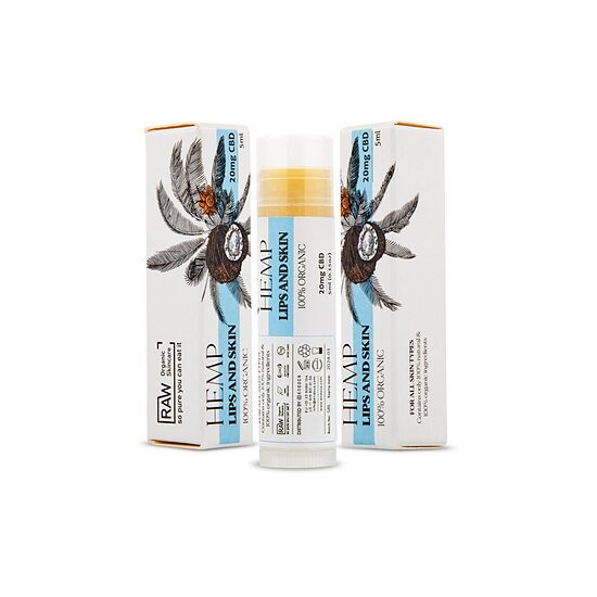 Endoca huulte ja naha palsam, 20 mg CBD, 5 ml