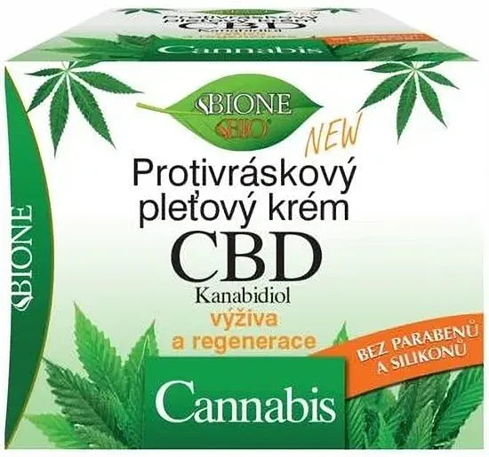 Bione Anti-wrinkle skin cream CBD, 51 ml