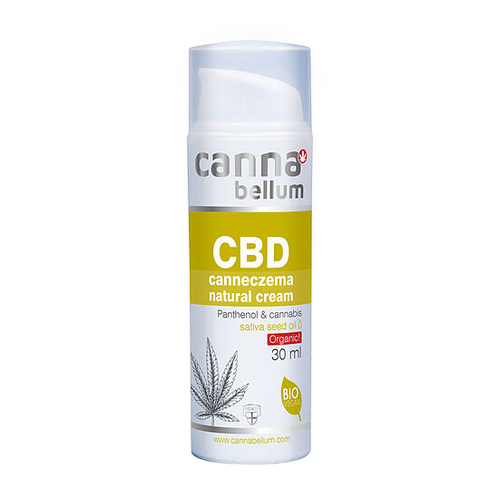 Cannabellum CBD canneczema natural cream, 30 ml