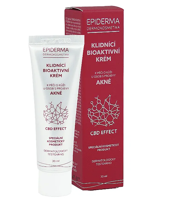 Epiderma Bioactive CBD Cream For Acne, 30 ml