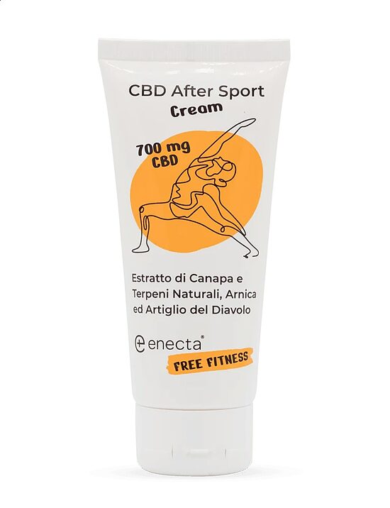 Enecta CBD After Sport Cream, 700 mg CBD, 100 ml