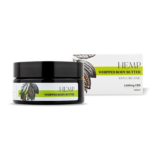 Endoca Hemp Whipped Body Butter, 450 mg CBD, 30 ml