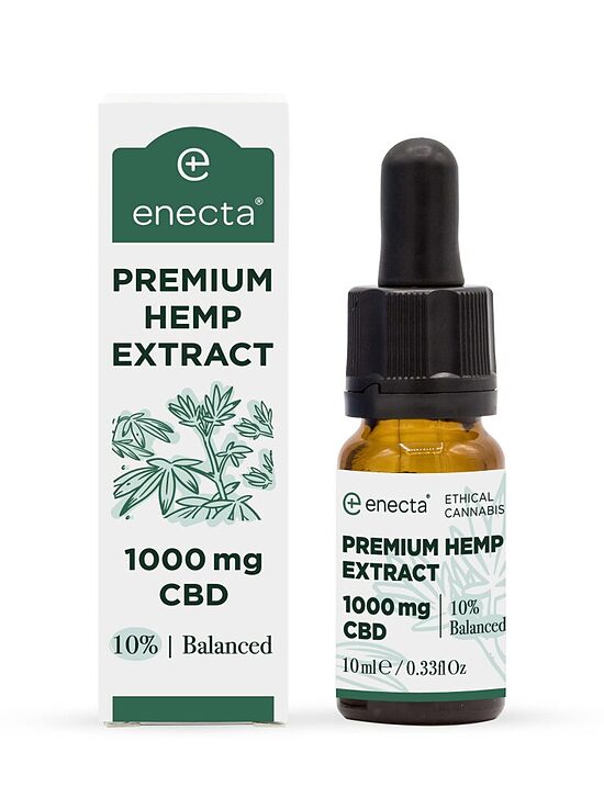 Enecta CBD-öljy 10 %, 1000 mg CBD, 10 ml