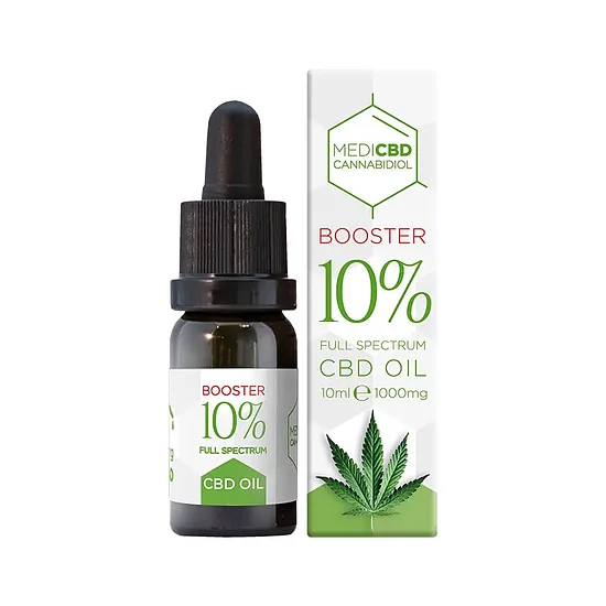 MediCBD CBD-öljy Booster 10 %, 1000 mg CBD, 10 ml