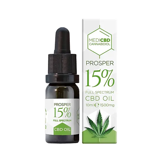 MediCBD Prosper CBD-öljy 15 %, 1500 mg CBD, 10 ml
