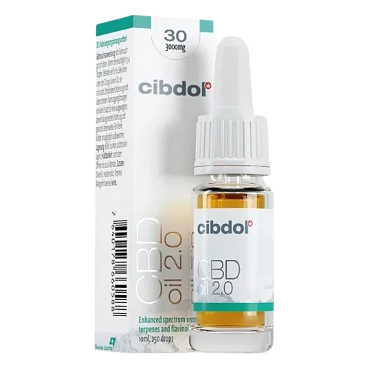 Cibdol CBD-öljy 2.0 30 %, 3000 mg CBD, 10 ml
