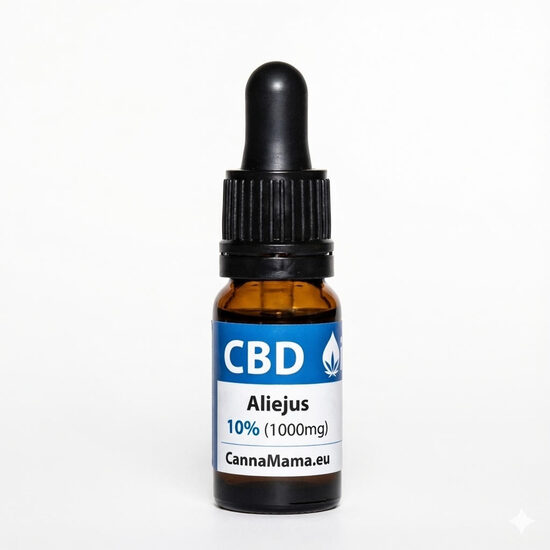 Puhas CBD õli 10% + 20% + 30% – Uuri välja, milline õli sobib sulle kõige paremini!