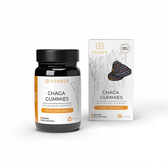 Endoca Chaga-sienikumikarkit – 100 mg CBD, 30 kpl, 60 g